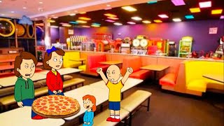 Caillou Destroys Peter Piper Pizza On Rosie's Birthday/Punishment Day