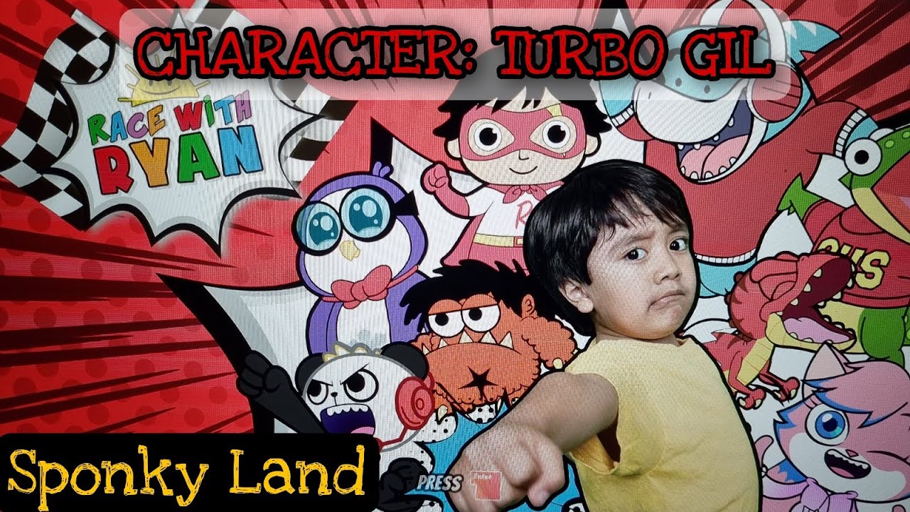 Race with Ryan I Spooky Land I Easy I Race #3 - YouTube