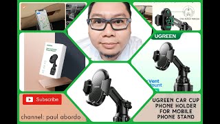 UGREEN Car Cup Phone Holder for Mobile Phone - Unboxing