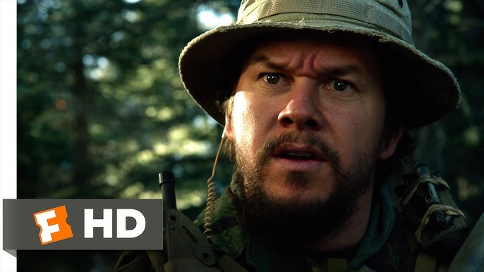 Forest Battle Scene, Lone Survivor (Mark Wahlberg)