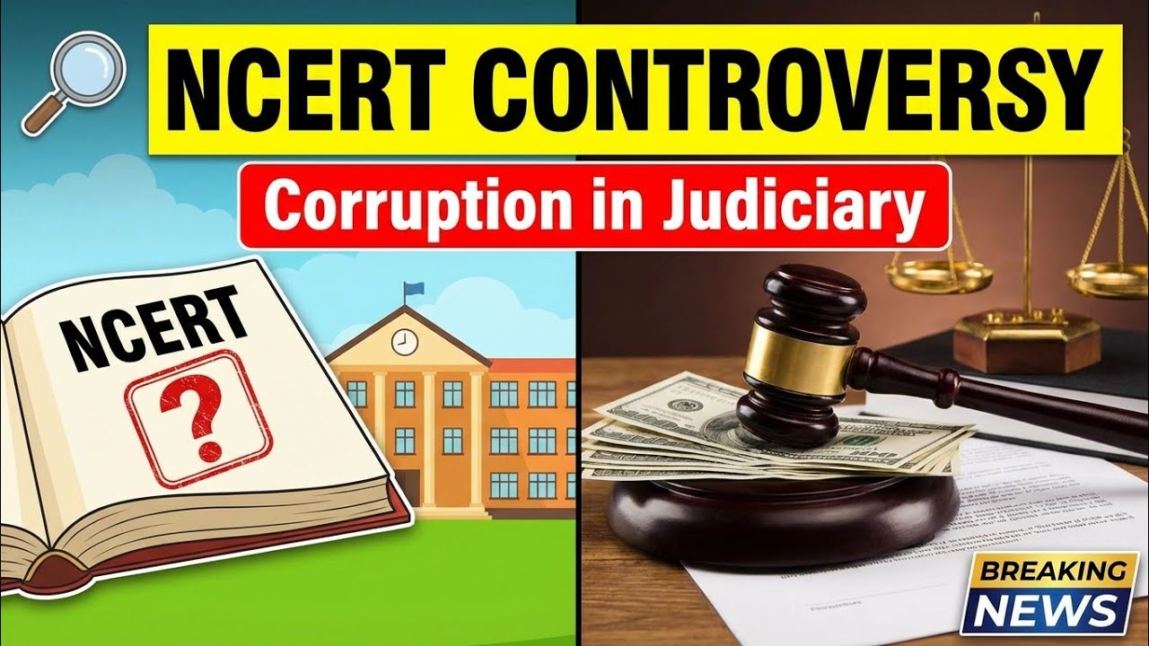 NCERT Judiciary Chapter Controversy | Why NCERT Is Rewriting Class 8 Civics Book?