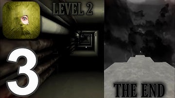 Backrooms Descent: Horror Game  - Gameplay Walkthrough Part 3 - Level 2 + The End [iOS,Android]