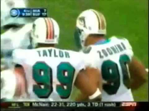 Dolphins vs Bills 2005 Week 5 - YouTube