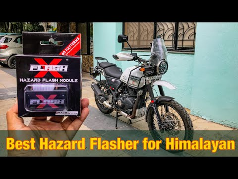 FlashX For Royal Enfield Himalayan | Hazard Flash Module | Race Dynamics | Review & Installation |