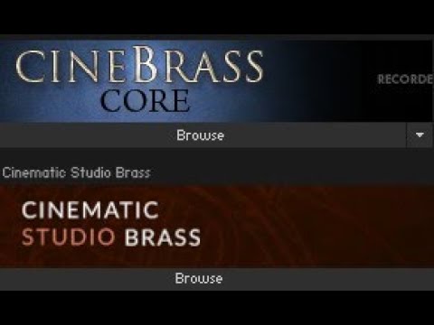 Cinematic Studio Brass vs CineBrass comparison