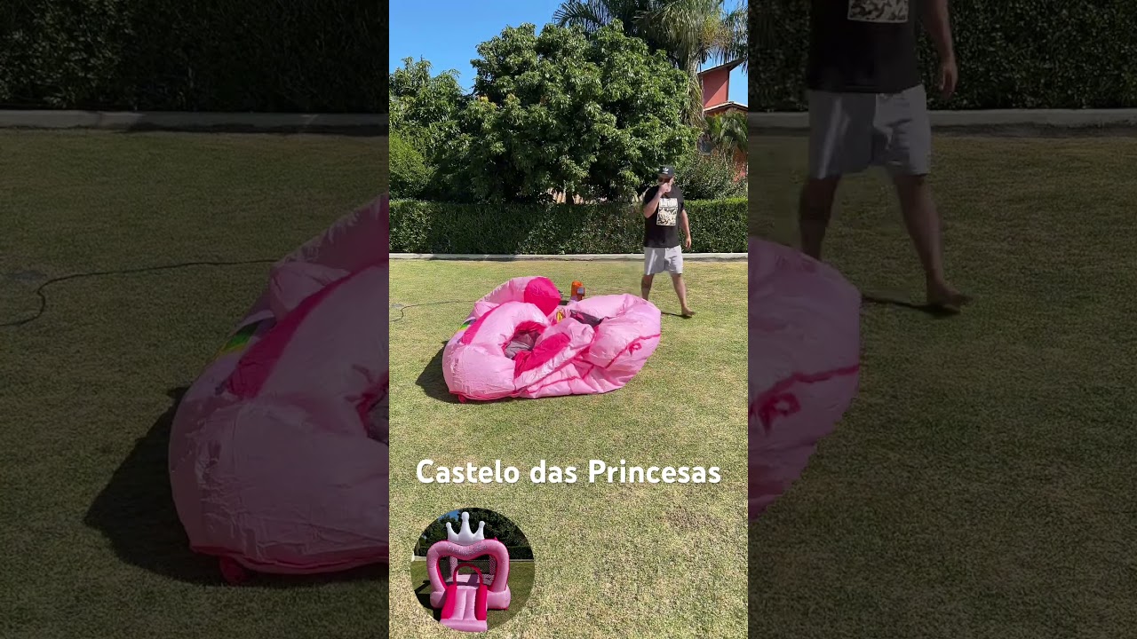Pula Pula Inflável Castelo das Princesas Yeladim 