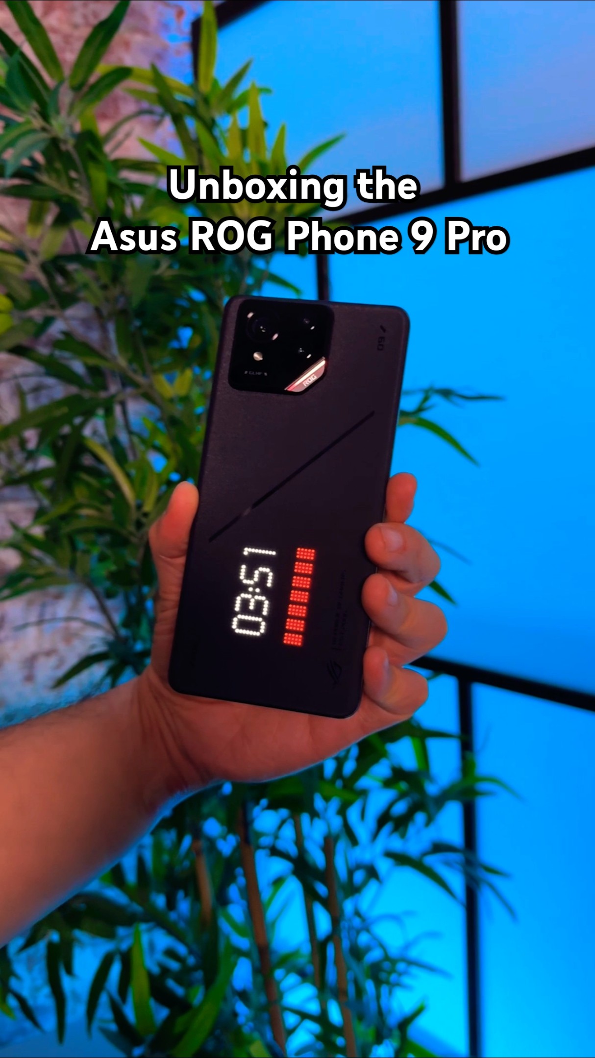 Unboxing the Asus ROG Phone 9 Pro