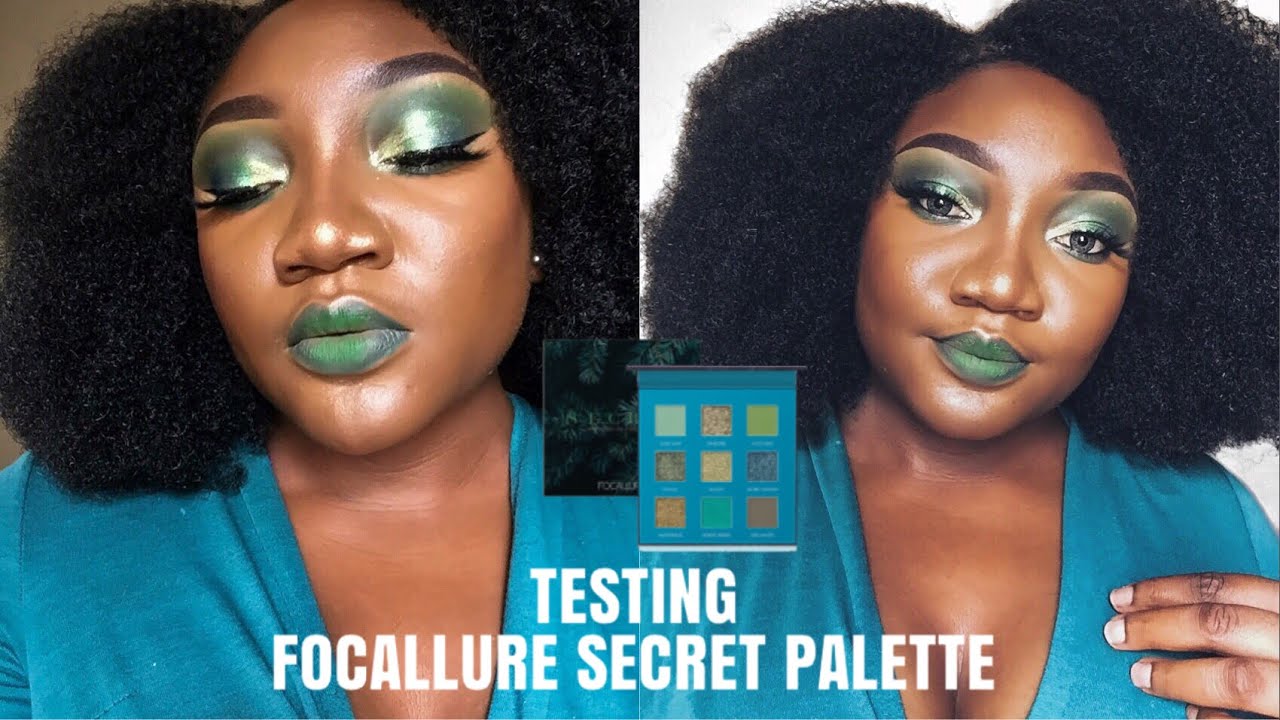 TESTING FOCALLURE SECRET PALETTE I WORTH IT OR NAH I UZO KALU