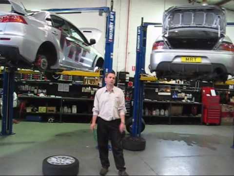 Comparison of the EVO IX Vs EVO X - Undercar - Part 1