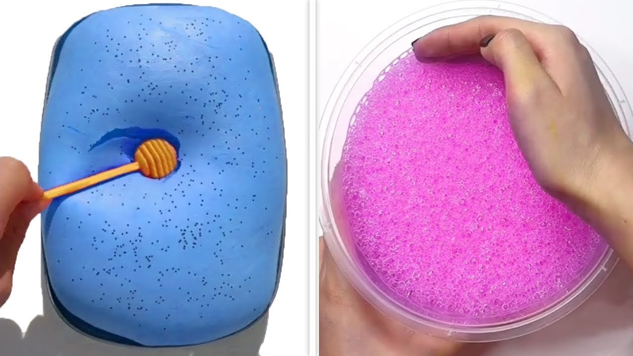 Relaxing Slime Compilation ASMR | Oddly Satisfying Video #81 - YouTube