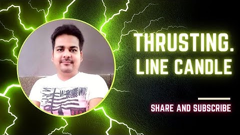 Thrusting line candle#candlestickpattern#@arunkumarmauryaofficial