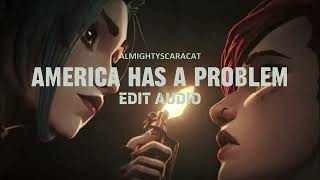 America has a problem | edit audio | TW flashing lights and shaking