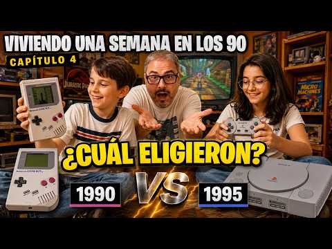 Which 90s Console Did My Kids Choose? | Game Boy vs. PlayStation