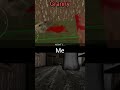 Hide and Seek Gone Wrong With Player 😈 #granny #horrorgaming #villvideo 👻