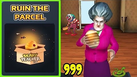 Scary Teacher 3D - Gameplay Walkthrough Part 12 (Ruin the Parcel) *LAST CHAPTER *