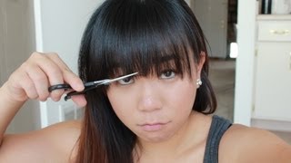 How To Cut Perfect Bangs EVERY TIME!  Easy, Fool Proof