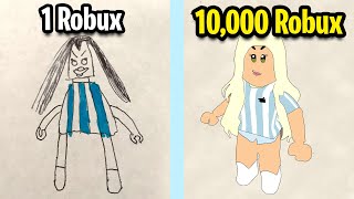 ✰ making a easy roblox avatar ✰ Total: 105 robux!! 💘💘 #fyp #roblox #