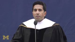 Sanjay Gupta at 2012 spring commencement