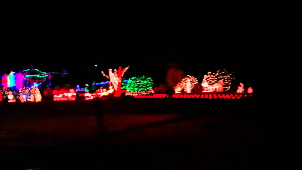 OKC Christmas lights YouTube