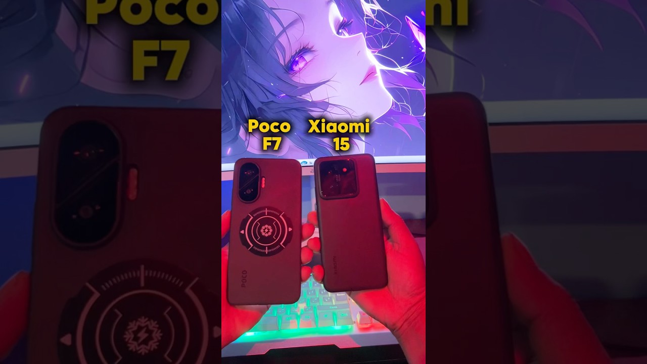 🚨Xiaomi 15 vs POCO F7: The ULTIMATE BGMI Speed Test!