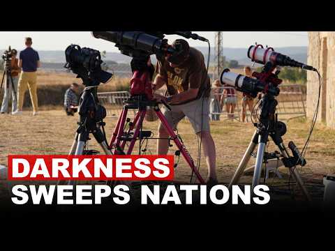 Millions Witness Rare Solar Eclipse As Darkness Sweeps Across The Globe