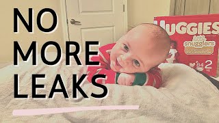 How to Change a Baby Diaper | NO LEAKS | Huggies