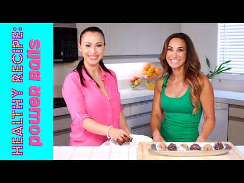 Healthy Recipe Power Tffle Balls With Natalie Jill And Natalia Kern-11-08-2015