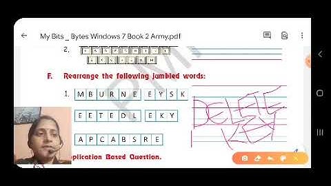Class II Computer 19 08 2020 by Ms Poonam Singh