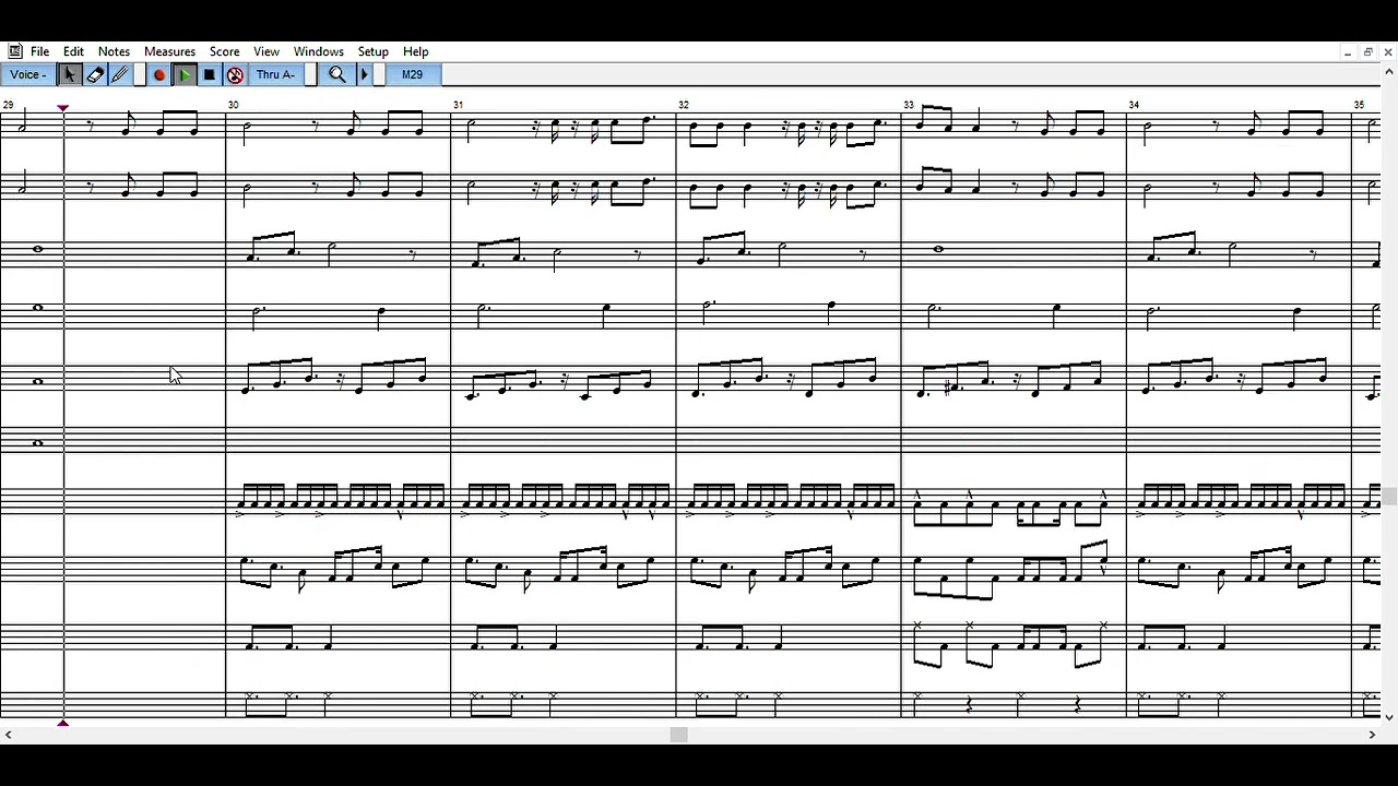 Partitur Rohmatan Lil Alamin Versi Marching Band #marchingband #maherzain