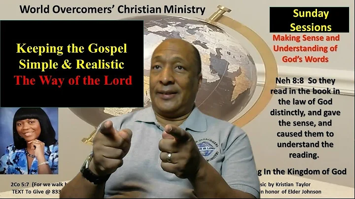 Keeping the Gospel Simple & Realistic - The Way of...