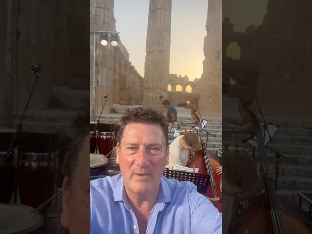 Performing at Selinunte in Sicily was a truly magnificent experience. Just incredible! Love, Tone xx