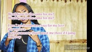 Tink- Count On You (Lyrics)