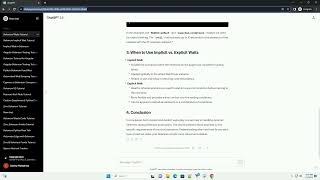 selenium implicit wait and explicit wait