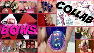 Bow Stamping Nail Collaboration