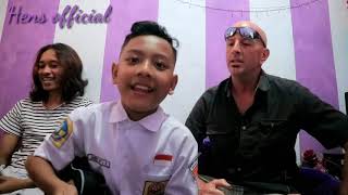 Daeren Okta & DJ theplex kedatangan Tamu Dari Amerika|Bule Gokil belajar ngomong jowo !