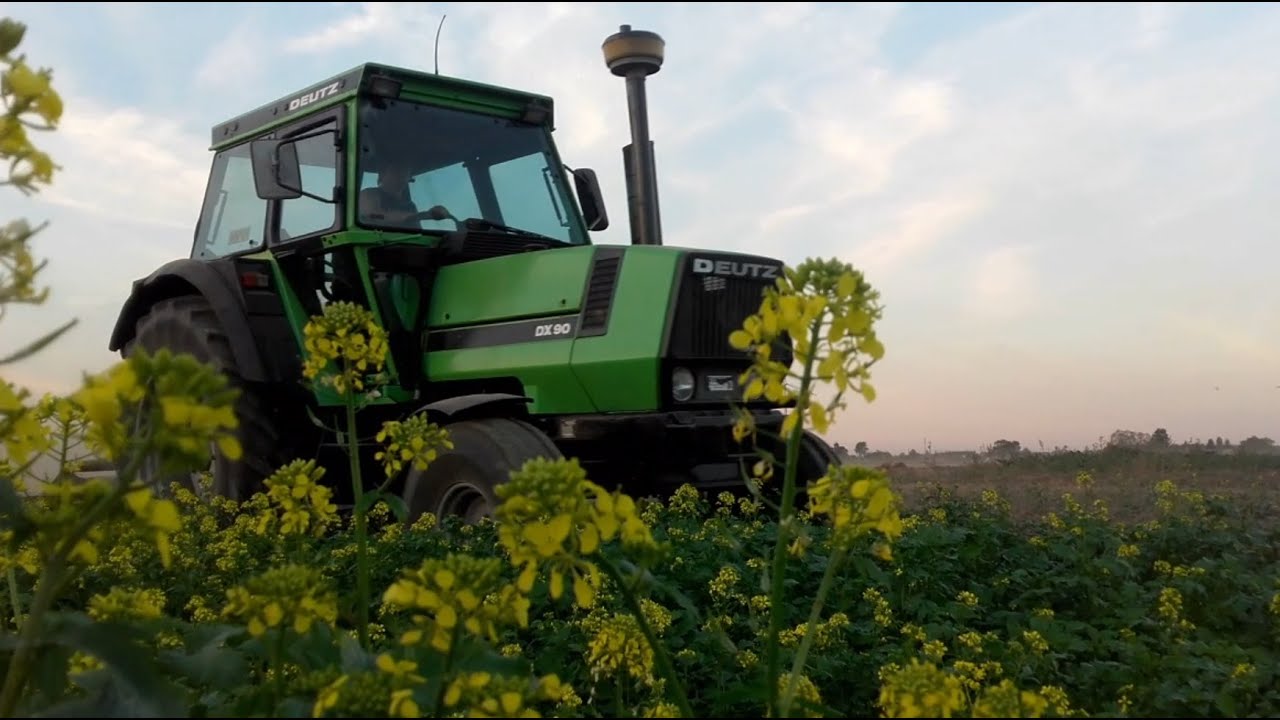 Talerzowanie Gorczycy 2016 | Deutz Dx 90 | Kverneland 3,6 m |