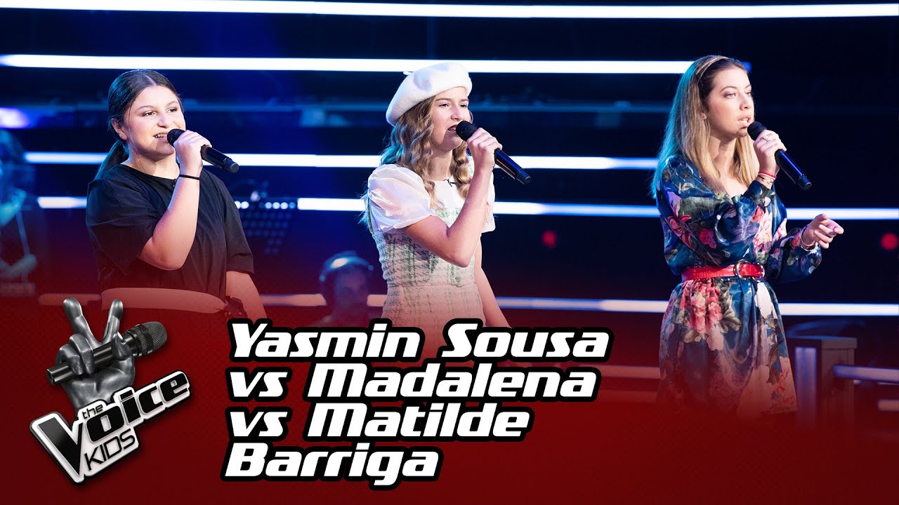 ⁣Yasmin de Sousa vs Madalena Castro Fernandes vs Matilde Barriga | Batalha | The Voice Kids