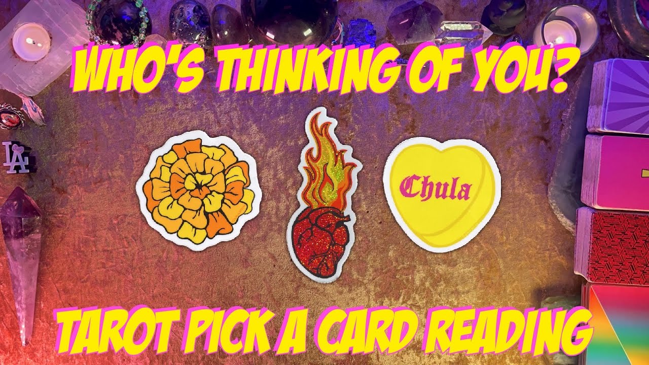 💭Who's Thinking of You and Why?💭 Tarot Pick a Card Reading