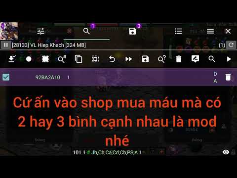 Video VL hiệp khách mod xu, level, đồ HKMP, điểm may mắn,... - youtube