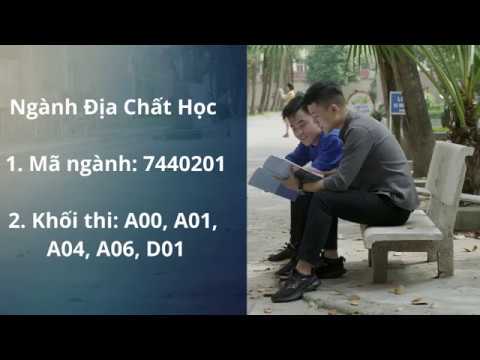 Ngành Địa chất học - Trường ĐH Mỏ - Địa chất! - youtube