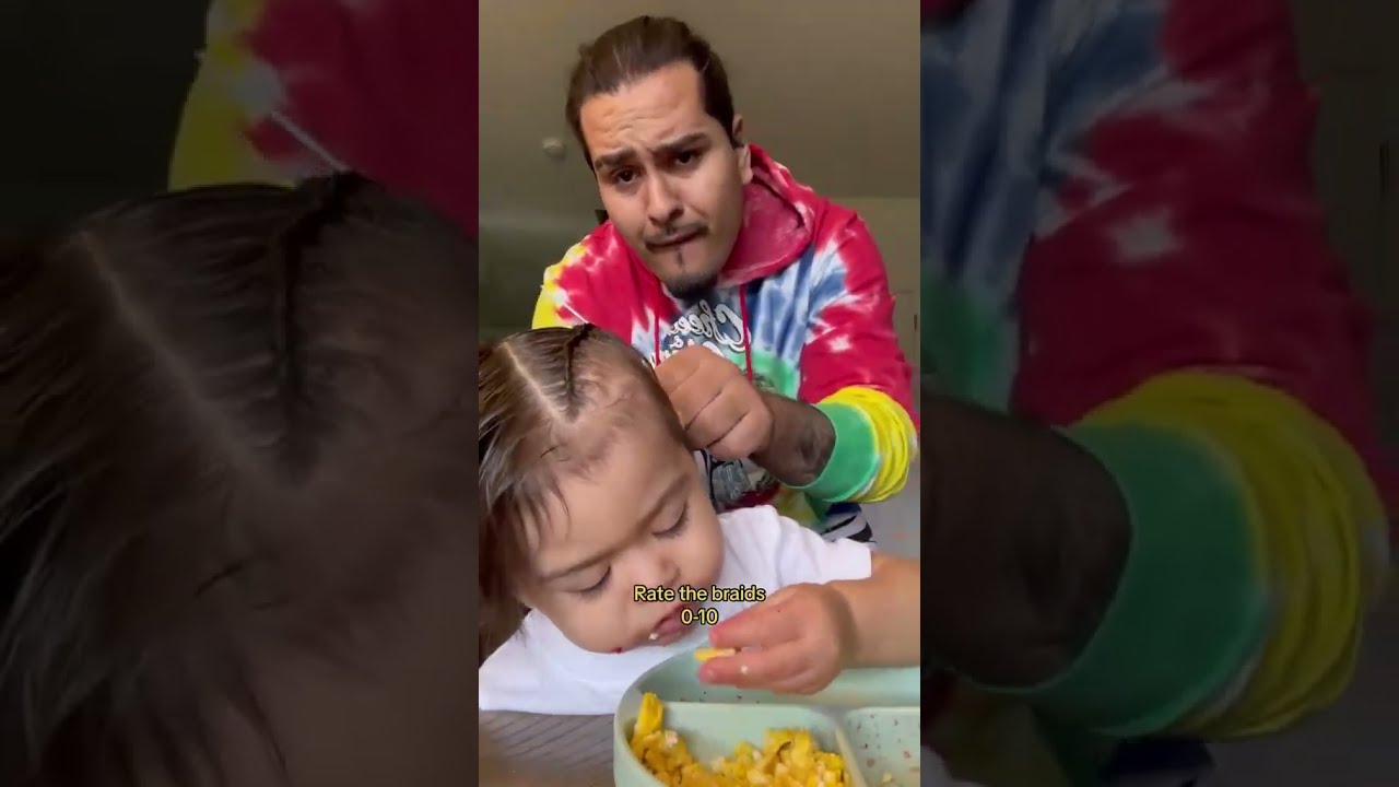 Braiding My Daughter S Hair For School