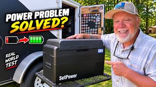 Our 12V Fridge Was Killing Our Battery — Can This One Fix It? | SetPower RF30 Pro