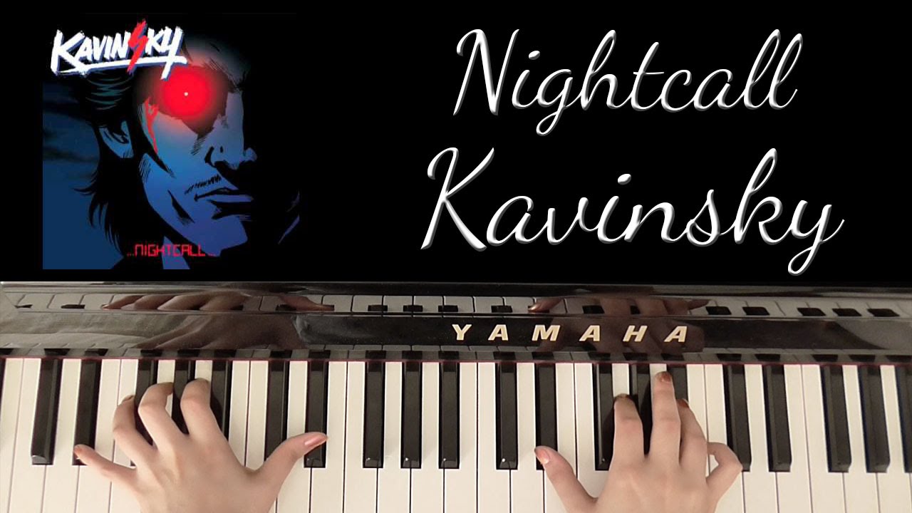 Nightcall (Cover version) - Kavinsky Sheet music for Piano (Solo) Easy