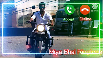 Miya❤️ Bhai 👍 Ringtone 🙏// Ringtone @rahikwaravlogs  #miyabhai