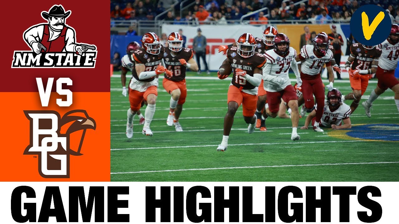 New Mexico State vs Bowling Green | Quick Lane Bowl | 2022 College Football Highlights