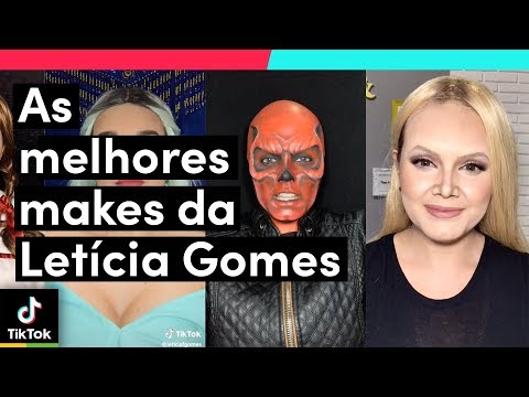 As MELHORES MAKES da Letícia Gomes | TikTok Brasil