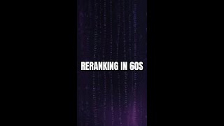 Reranking Makes RAG Dramatically Better #RAG #AI #Shorts