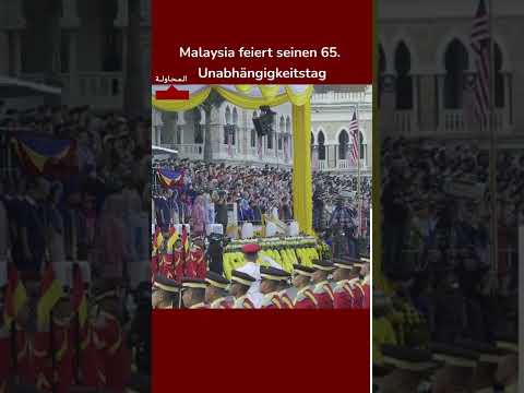 Video: Feiert Hari Merdeka: Unabhängigkeitstag in Malaysia