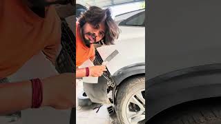 KiA SELTOS dry dent repair 🧑‍🔧 #kia #dry #denting #viralvideo #viralshorts #car