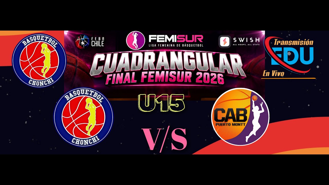 CD.Chonchi v/s CAB.Pto.Montt,U15, Femisur 2026, Cuadrangular Final, Segunda División